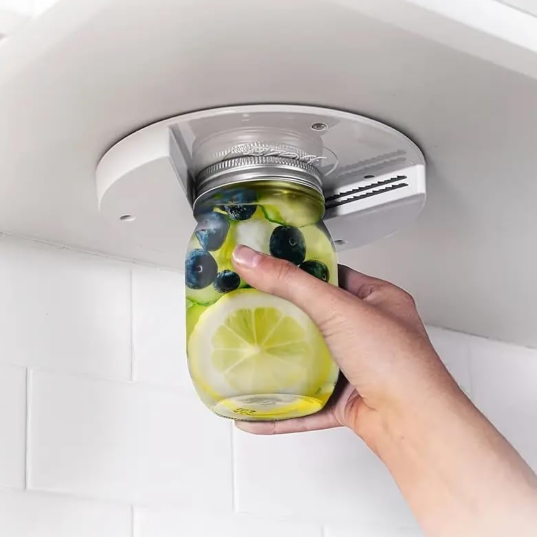 Abridor de Tarros Fácil para Manos Débiles y Artritis
