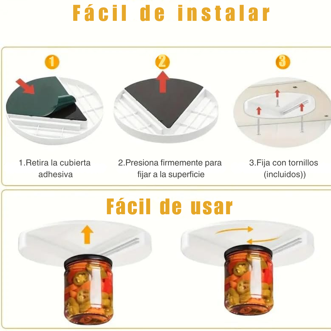 Abridor de Tarros Fácil para Manos Débiles y Artritis