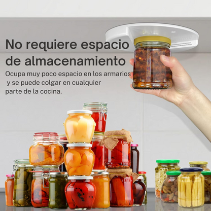 Abridor de Tarros Fácil para Manos Débiles y Artritis